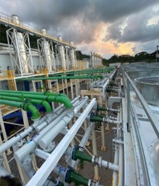 INSTALACION DE TUBERIA PARA CONEXIÓN DE RADIADORES EN PLANTA TERMICA